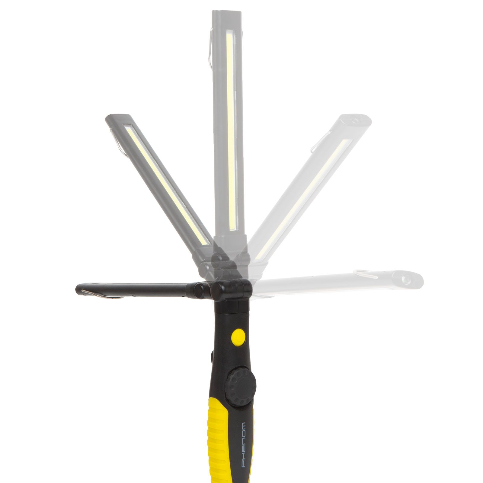 Nabíjateľná sklopná LED lampa s magnetom 5W + 3W – Obrázok 2